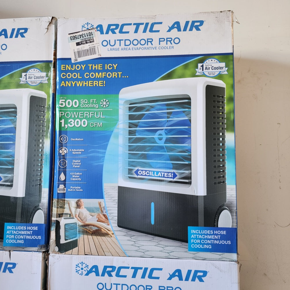 1300 CFM 3-Speed Settings Portable Evaporative Air Cooler 1300 CFM 3-Speed Settings Portable Evaporative Air Cooler